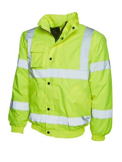 Uneek hi vis bomber jacket-804