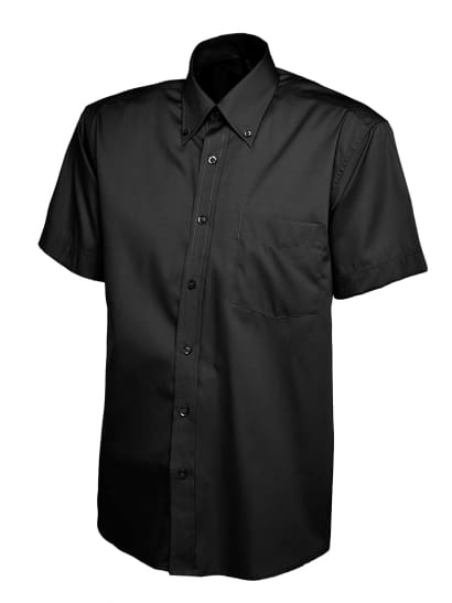 Uneek mens pinpoint oxford half sleeve shirt-702