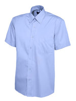 Uneek mens pinpoint oxford half sleeve shirt-702