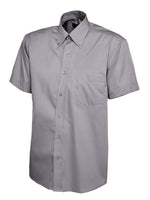 Uneek mens pinpoint oxford half sleeve shirt-702