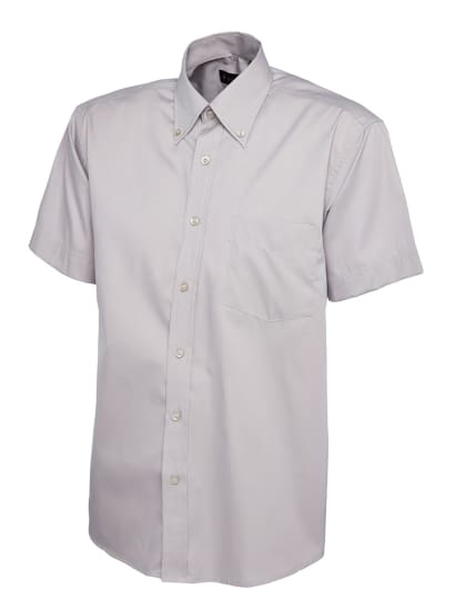 Uneek mens pinpoint oxford half sleeve shirt-702