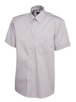 Uneek mens pinpoint oxford half sleeve shirt-702