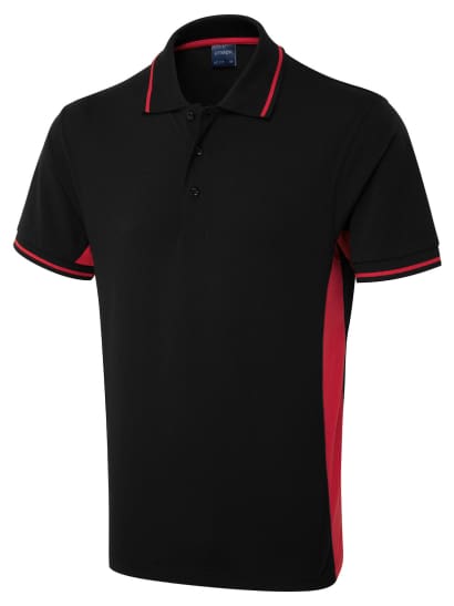 Uneek two tone polo shirt-117
