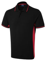 Uneek two tone polo shirt-117