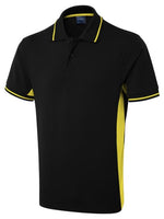 Uneek two tone polo shirt-117