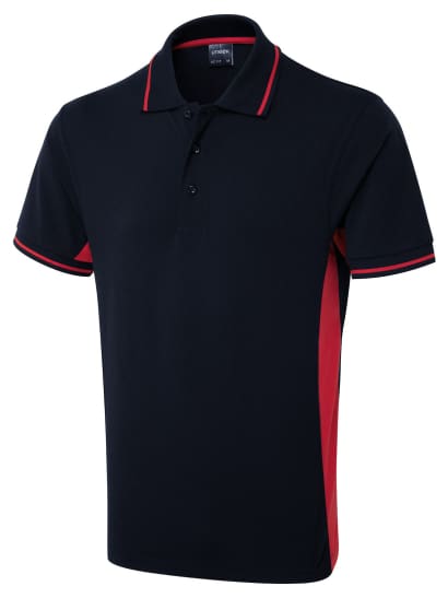 Uneek two tone polo shirt-117