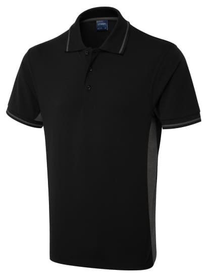 Uneek two tone polo shirt-117