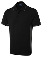 Uneek two tone polo shirt-117