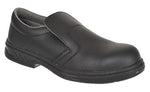 Vegan Microfibre Slip On Safety Shoe ideal Care Home staff- FW81