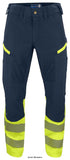 6528 Service Pant Stretch En Iso 20471 Class 1-646528 - Trousers - Projob