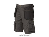 Apache Lightweight Work Shorts Rip-Stop Cordura Holster Pockets  A lightweight rip-stop cotton work short for those warmer days at work. Features side utility pocket and Cordura tuck away holster pockets. 