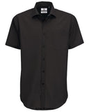 B&C Men’s Smart Short Sleeve Corporate Shirt-SMP62 - Shirts Polos & T-Shirts - B and C
