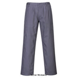 Bizflame Flame Retardant Pro Trousers Utilities, Welder Portwest FR36 Fire Retardant Active-Workwear This rugged trouser offers comfort strength and protection to several EN standards. Winning features include a comfort waistband rule pocket and a handy patch pocket at the back. 