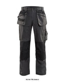 Blaklader Lightweight Knee Pad Work Trousers with Nail Pockets (Cordura) - 1525 - Trousers - Blaklader