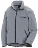 Grey Blaklader Men's Premium Micro Fleece Work Jacket - 4830 Workwear Jackets & Fleeces Active-Workwear Jacket with anti-pilling fleece material. Add functions such as two spacious front pockets and an extended rear panel, and this is a great jacket to wear. Zip at front and on chest pocket. 100% polyester, fleece, antipilling, 260g/m², Fleece lined collar, one-way plastic zipper