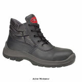Centek Composite Metal Free Safety Work Boot FS30c (Safety: S3-SRA)  00345 Boots Active-Workwear  Safety Category : S3 Marking Code : SRC Features Midsole Antistatic Water Resistant Toe Protection Heel energy absorption Composite cap Composite midsole Slip resistant Basic metal-free safety boot from Centek with water-resistant leather upper, 200 Joules composite toe cap and penetration resistant midsole. Rated to EN ISO 20345:2011 S3 SRC Lightweight and metal free composite safety boot 
