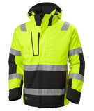 Yellow Helly Hansen Alna 2.0 Winter Waterproof Hi Viz Jacket-71392 Hi Vis Jackets Active-Workwear The Alna winter Jacket 2.0 is durable, visible and stylish. With heat transfer reflectives, great fit and life pocket technology to keep personal electronics alive longer, this jacket is a great choice for staying warm and safe even during the cold dark days of winter.Helly Hansen Alna 2.0 Winter Waterproof Hi Viz Jacket