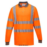 Hi Viz Cotton Comfort Polo Long Sleeve - S271 Hi Vis Tops Active-Workwear Our long sleeved polo shirt uses cotton comfort fabric for ultimate durability comfort and breathability. Hi Vis Tex tape provides excellent visibility. Moisture wicking fabric helping to keep the body warm, cool and dry Reflective tape for increased visibility 35+ UPF rated fabric to block 97% of UV rays Superior styling with a contrast collar and fluorescent stripe 