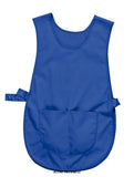 Royal Blue Portwest Cleaning/domestic ladies Tabard with Pocket - S843 Catering & Hospitality Active-Workwear This Ladies Tabard combines classic styling with functionality and comes in a range of modern colours. Features include stud adjustable side straps and a front patch pocket. Hard wearing durable twill fabric with excellent dye retention 1 pocket for secure storage Adjustable side opening for added flexibility Available in an excellent choice of corporate colours