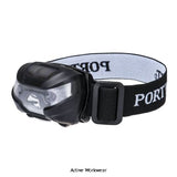 Portwest USB Rechargeable Head Torch-PA71 Accessories Belts Kneepads etc
