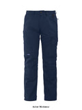 Projob Workwear Cargo Trousers with Kneepad Pockets 2514 Waistpants-642514 Trousers Projob Active-Workwear Waist pants in modern fit with side pockets, the right one with internal safety pocket with zip closure. Leg pockets, on the left side one spacious pocket with flap and one internal phone pocket. On the right side pockets for pens, paper and folding rule. Internal back pockets with zipper. Wider belt loop at the back to prevent pressure from belt. D-ring in front. Internal knee protection pockets.