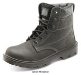 Secor Weatherproof Sherpa Boot Full Safety Steel Toe and Midsole S3 Src - Sbb Boots Active-Workwear 200 Joule steel toe cap Steel midsole protection Shock absorber heel Anti-static Oil resistant sole Heat resistant sole to 300°C Slip resistant Water resistant leather upper Conforms to EN ISO 20345:2012 S3 SRC HRO