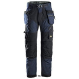 Navy Snickers Flexi Work trousers with Kneepad & Holster Pockets - 6902 Snickers Trousers Active-Workwear are taking working comfort and flexibility to the extreme. Super-light work trousers in high tech body-mapped design, combining ventilating stretch fabric with Cordura reinforcements and holster pockets for outstanding freedom of movement and functionality. High-tech body-mapped design with super-light ventilating stretch fabric and true pre-bent legs for extreme comfort  