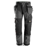 Steel Grey Snickers Flexi Work trousers with Kneepad & Holster Pockets - 6902 Snickers Trousers Active-Workwear are taking working comfort and flexibility to the extreme. Super-light work trousers in high tech body-mapped design, combining ventilating stretch fabric with Cordura reinforcements and holster pockets for outstanding freedom of movement and functionality. High-tech body-mapped design with super-light ventilating stretch fabric and true pre-bent legs for extreme comfort