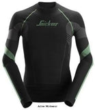 Snickers FlexiWork Seamless Long Sleeved Baselayer thermal Shirt - 9425 Underwear & Thermals Active-Workwear