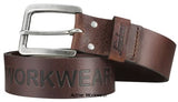 Snickers Workwear Classic Leather Belt (Hardwearing) - 9034 - Accessories Belts Kneepads etc - Snickers