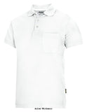 White Snickers Workwear Classic Polo Shirt (Ideal for Embroidery) - 2708 Shirts Polos & T-Shirts Active-Workwear-Attractive robust Snickers Workwear Polo Shirt available in a wide range of colours. Ideal for company profiling. For a long service life, reinforced at the shoulder seam and back of neck Easy care finish: maintains colour and shape in 85° C washing Chest pocket for added convenience and a smart look.