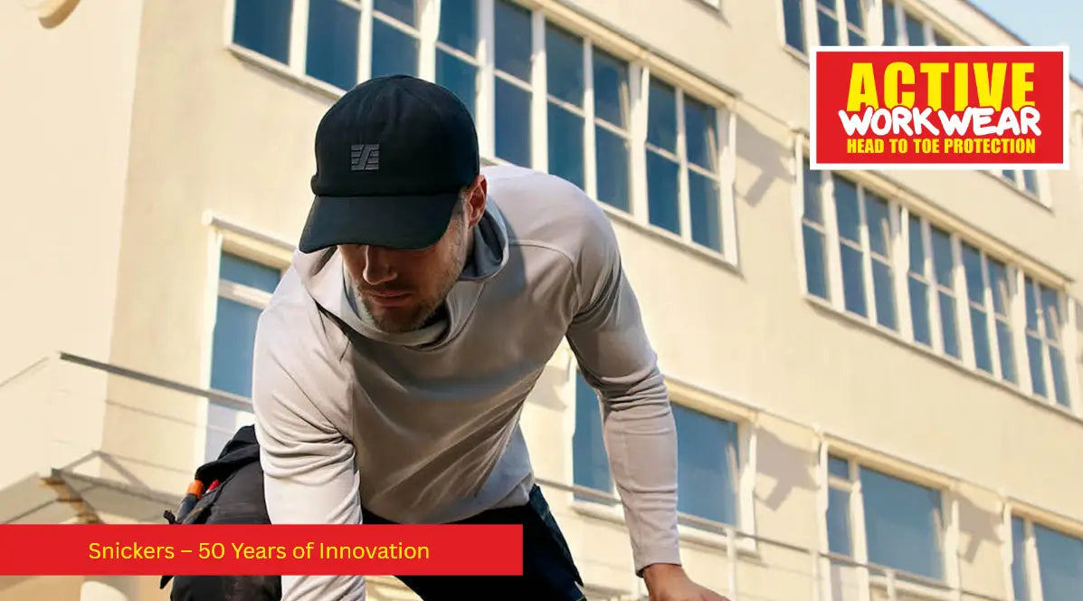 Snickers – 50 Years of Innovation– Active-Workwear