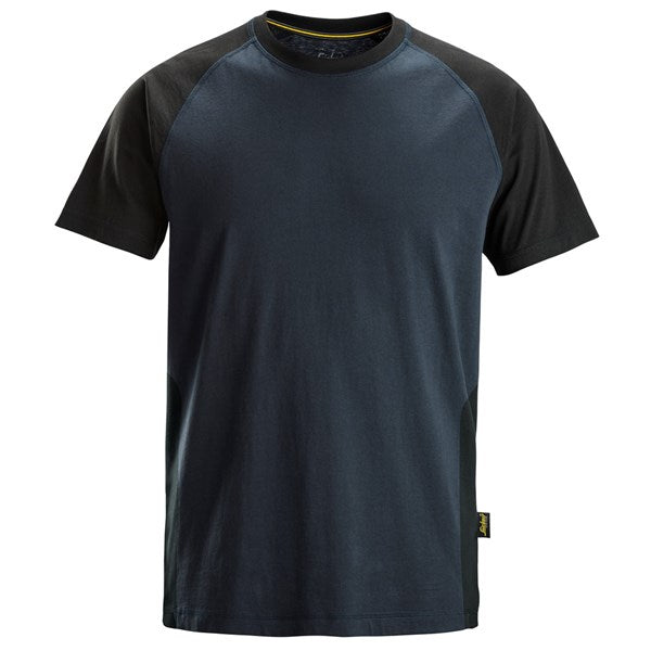 Snickers Two-Coloured Cotton Tee Shirt-2550