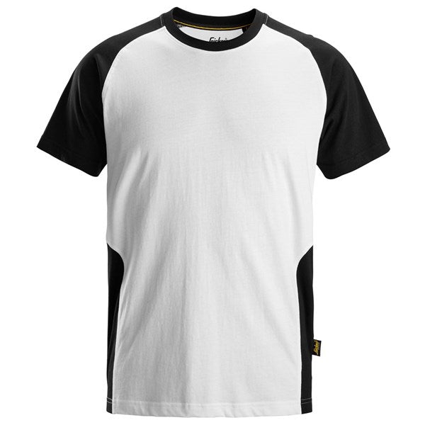 Snickers Two-Coloured Cotton Tee Shirt-2550