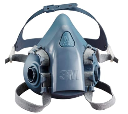 3m 7502 medium silicone respiratory half mask