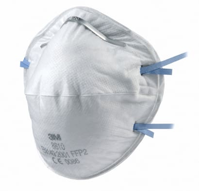 3m respiratory face mask ffp2 (pack of 20) - 8810