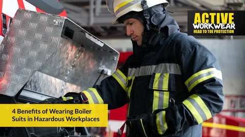 4 Benefits of Wearing Boiler Suits in Hazardous Workplaces