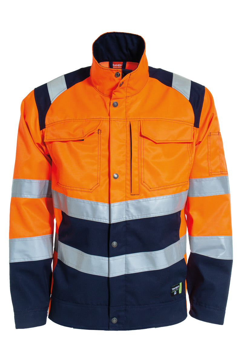 Tranemo vision hi-vis jacket + fleece lining 9028-43354