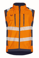 Tranemo vision hi-vis softshell waistcoat-43624