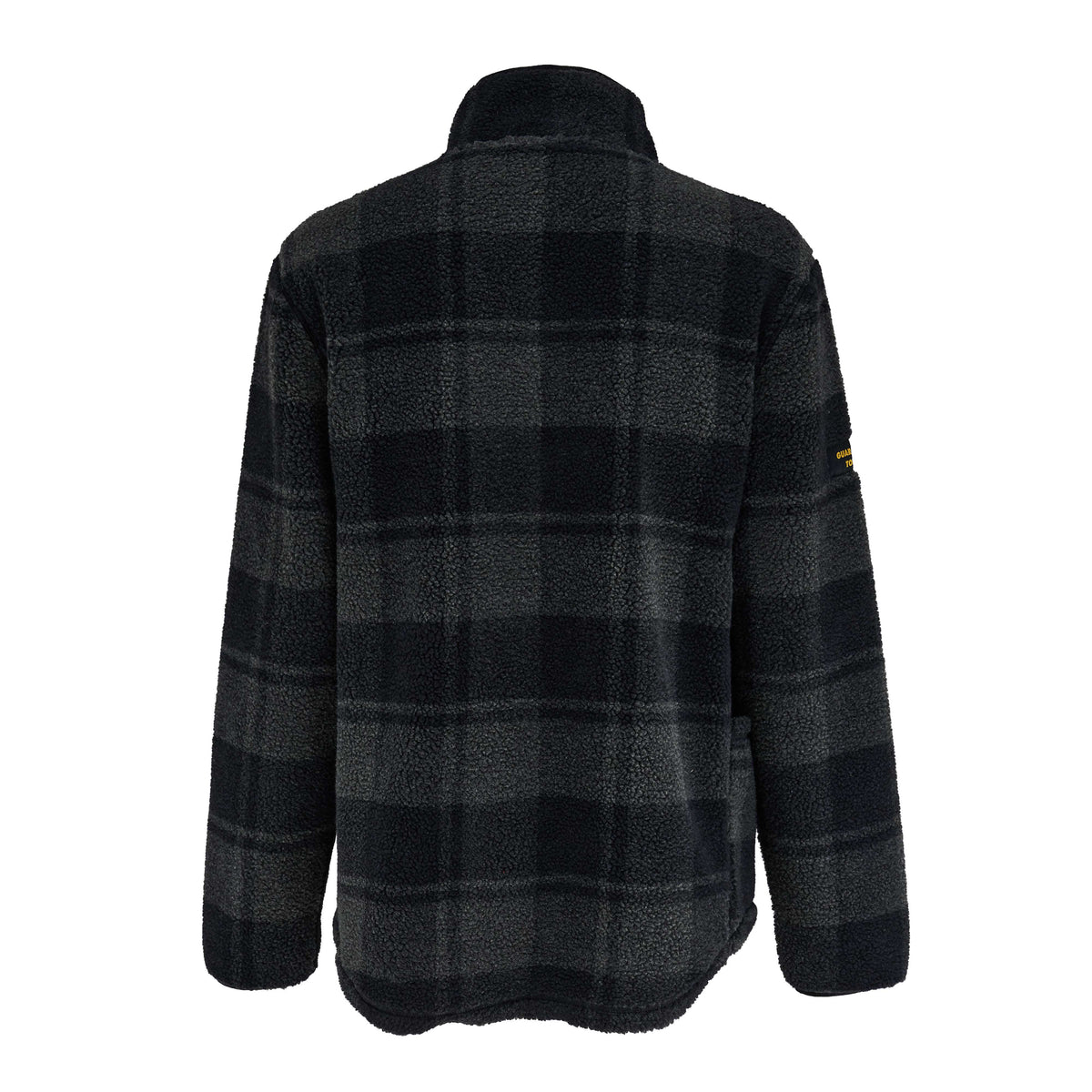 DeWalt 1/4 Zip Check Printed Sherpa Fleece-Deansway