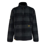 DeWalt 1/4 Zip Check Printed Sherpa Fleece-Deansway
