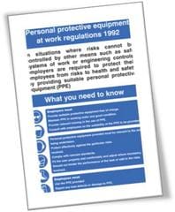 Personal Protection Equipment at work regulations 1992