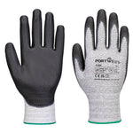 Portwest Grip 13 PU Diamond Knit Work Handling Gloves (Pk12)-A124