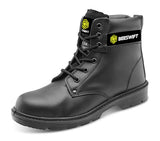 Dual Density 6 Inch Safety Boot Steel Toe and Midsole S3 Sizes 6-13 - Ctf20 Boots Active-Workwear Dual Density PU , 200 Joule steel toe cap , Steel midsole protection , Shock absorber heel , Anti-static , Slip resistant , Water resistant leather upper , Conforms to EN ISO 20345:2011 S3 SRC 