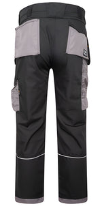 Jcb workwear trade plus rip stop work trousers-d + im-28