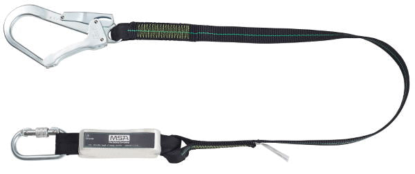 MSA 1.5M Energy Absorbing Webbing Lanyard-MSA10185611