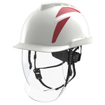 MSA V-Gard 950 Electrician Safety Helmet with Face Shield-MSAGVF1A-80