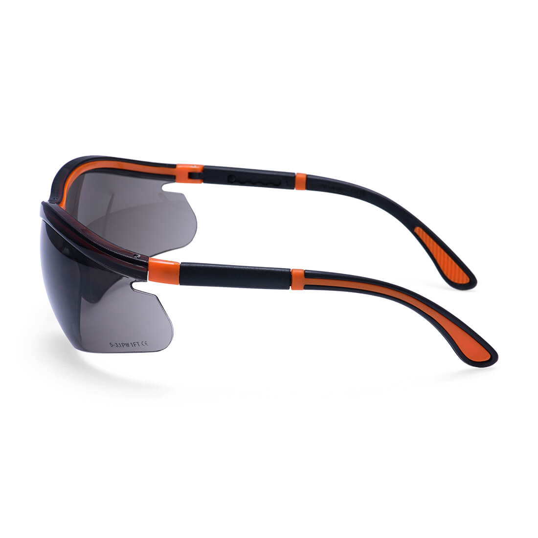 Portwest Neon Safety Glasses Wrap Around Spectacle (pack of 12 pairs) - PS34