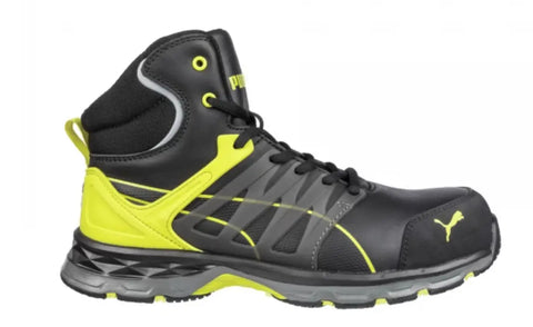 PUMA VELOCITY 2.0 YELLOW MID S3 ESD HRO SRC SAFETY BOOT 633880