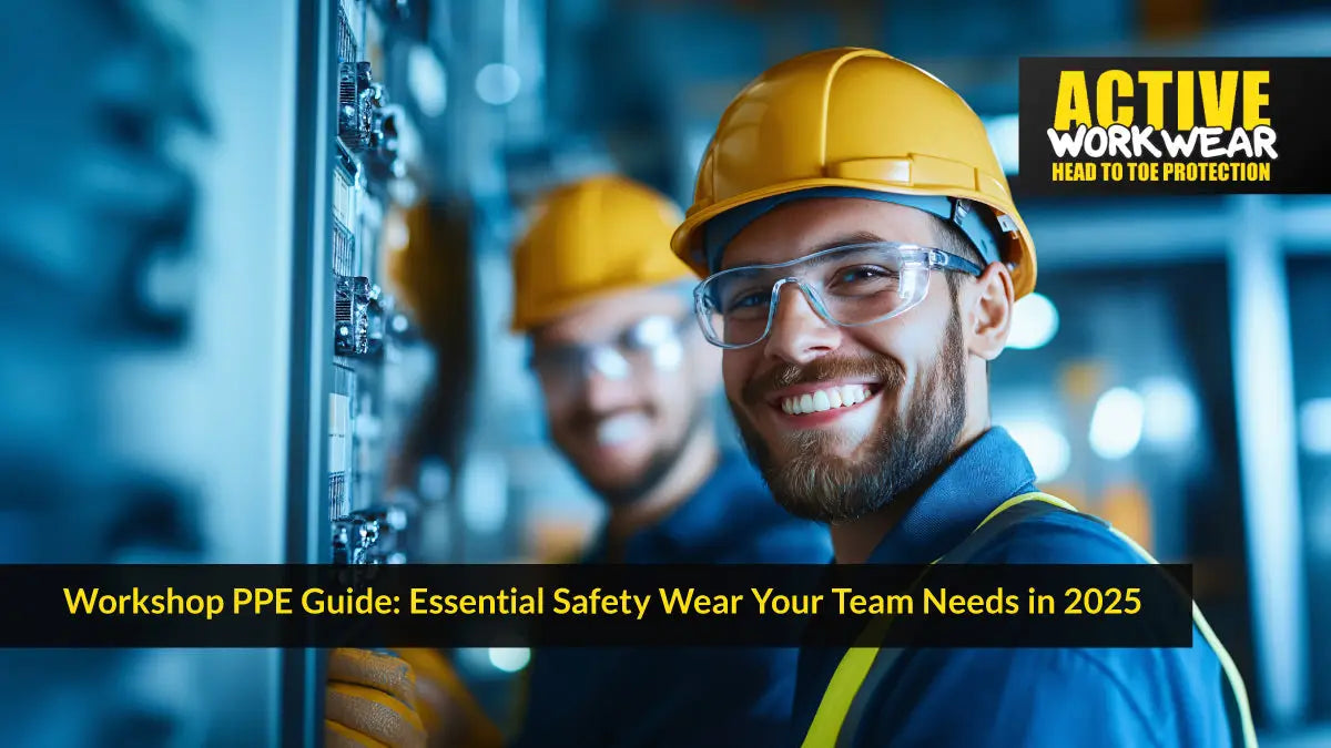 Workshop ppe guide: essential safety wear your team needs in 2025